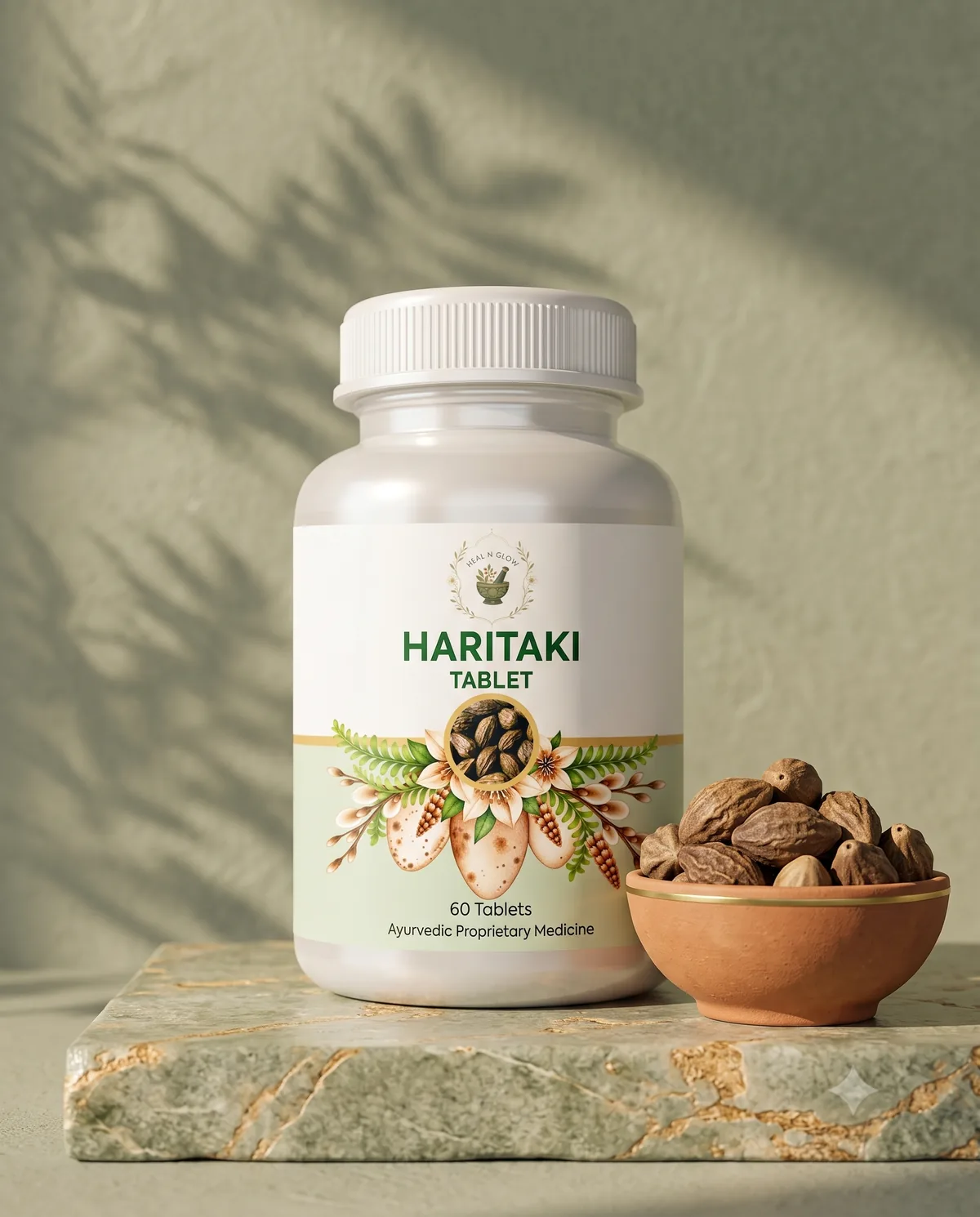 Haritaki with its key herbs